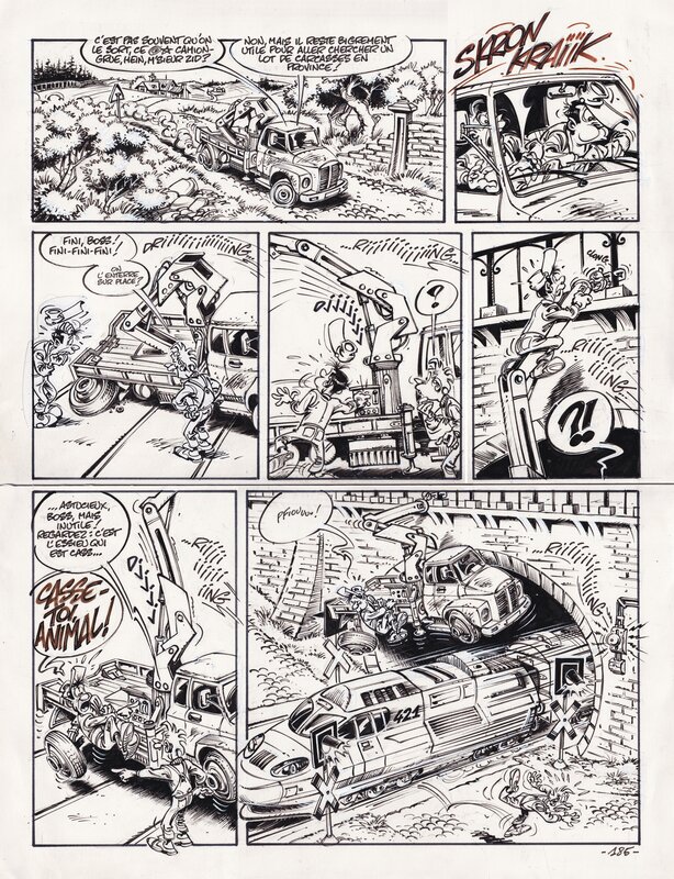 Garage Isidore by Olis, Bruno Gilson - Comic Strip