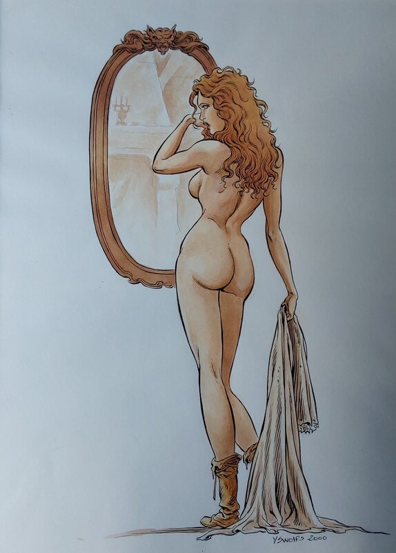 Yves Swolfs, Le prince de la nuit - Illustration originale