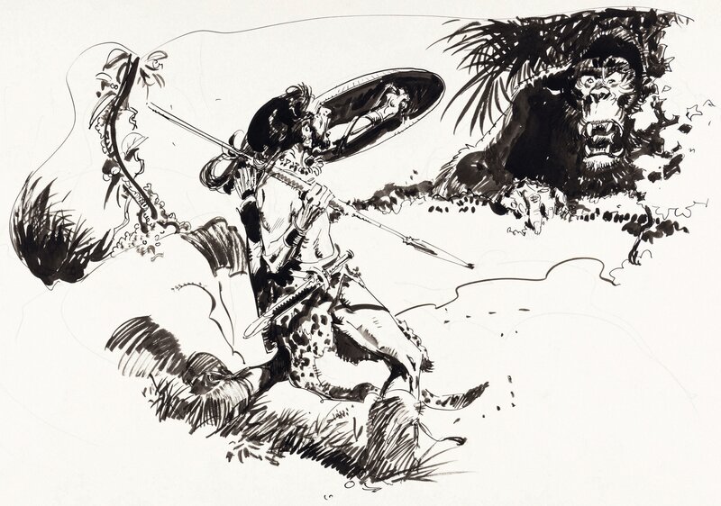 Víctor de la Fuente - Concept Illustration (c. 1980) - Œuvre originale