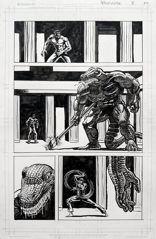 Jesusfreak by Benjamin Marra, Joe Casey - Comic Strip