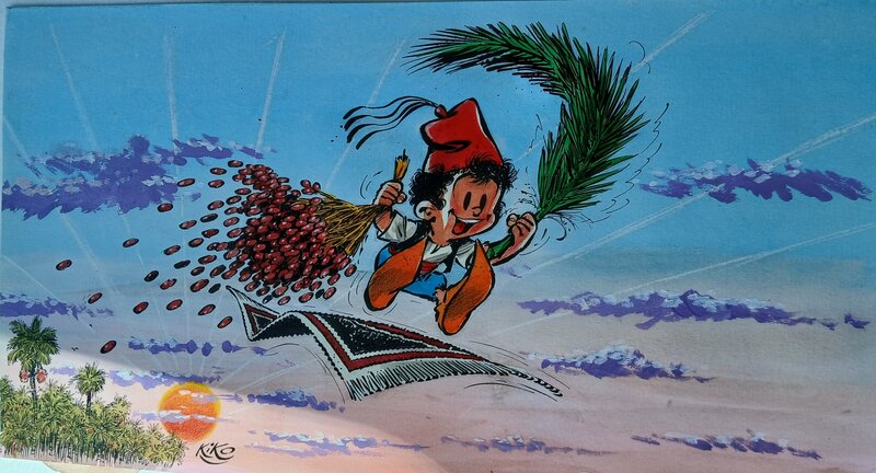 En vente - Kiko - illustration couleurs - Foufi - Illustration originale