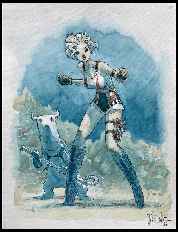 2017 - Jean-Baptiste Andréae - Manie Ganza - Original Illustration