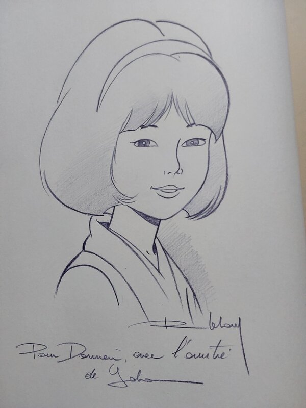 Roger Leloup, Yoko Tsuno : le septième code - Sketch