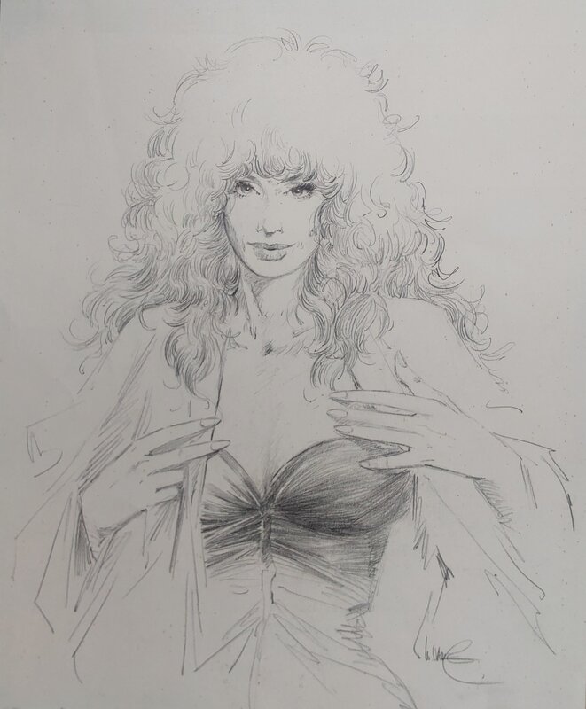 Felicity Brown by William Vance - Original Illustration