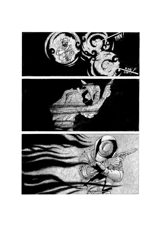 En vente - Philippe Bringel, Blackfoot - Planche 28 - Planche originale