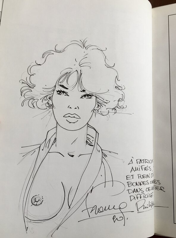 Philippe Francq, Largo Winch dédicace - Dédicace