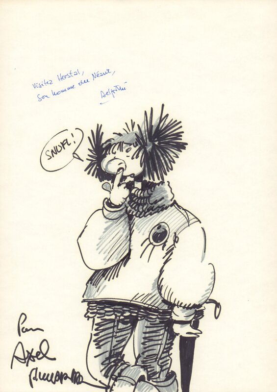 En vente - Homme du néant par F'murr - Illustration originale