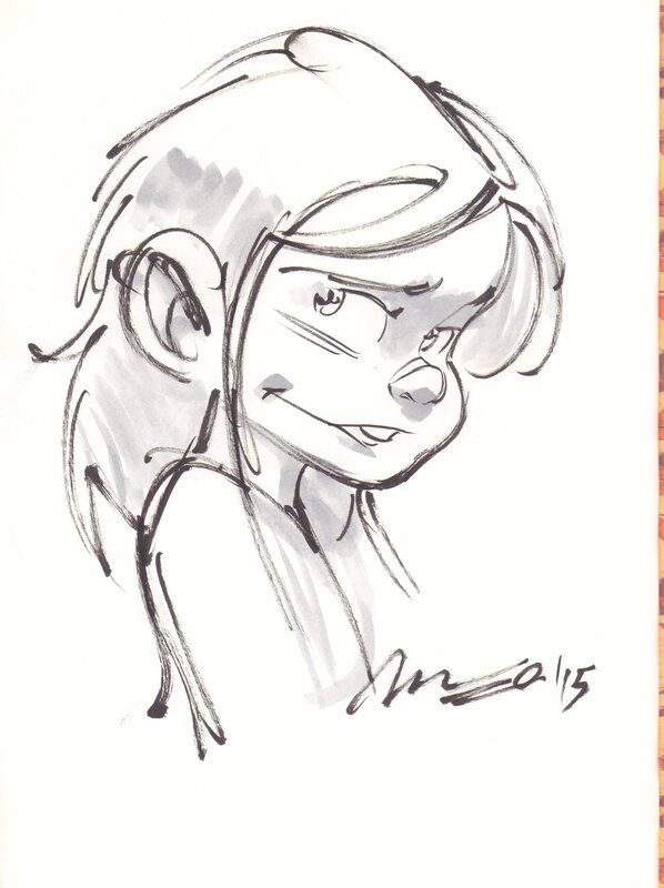 En vente - Jose Luis Munuera, Nävis 3 - Latitzoury - Illustration originale