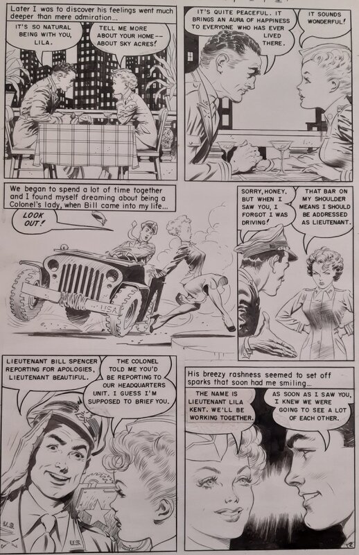 Frank Frazetta, Personnal love - A love of my own - Comic Strip