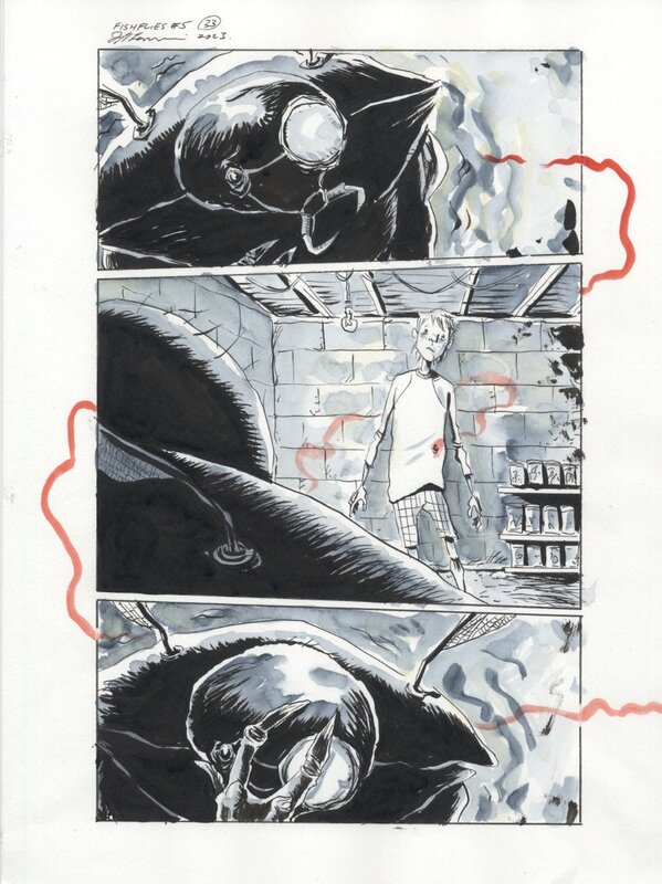 Jeff Lemire - Fishflies - Issue 5 p33 - Comic Strip