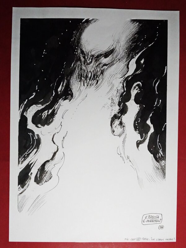 Enrique Breccia, n'est maintenant plus dans cette collection. Los Libros Negros - La Caja Cap.III, p.10 - Comic Strip