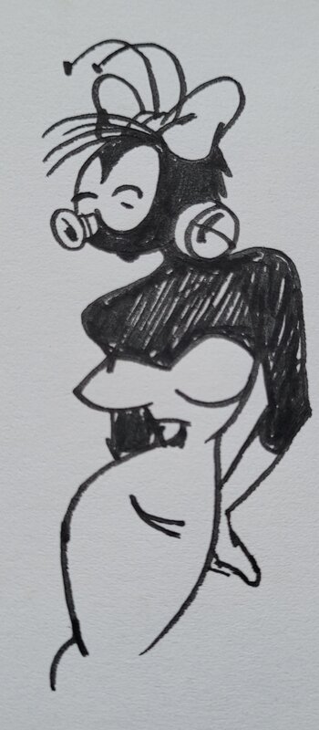 Gominette by Ben Radis, Dodo - Sketch