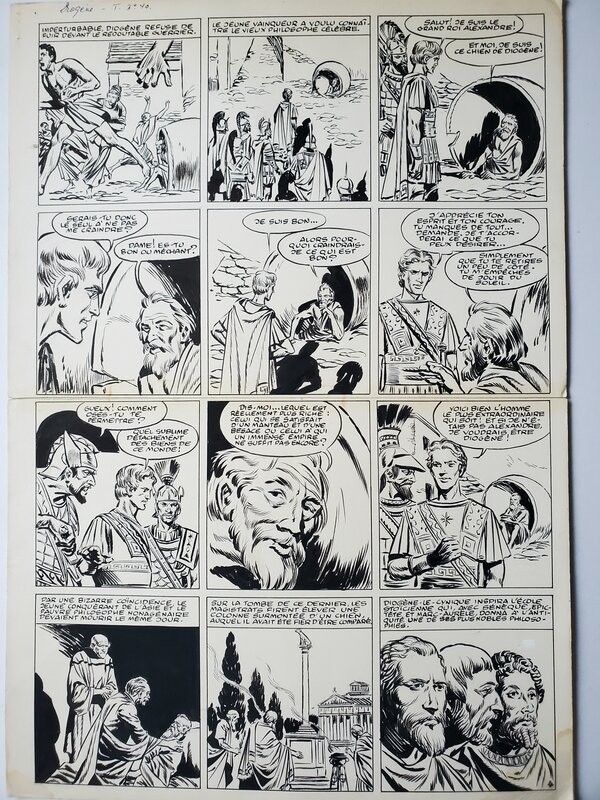 DIOGENE by Fred & Liliane Funcken, Yves Duval - Comic Strip