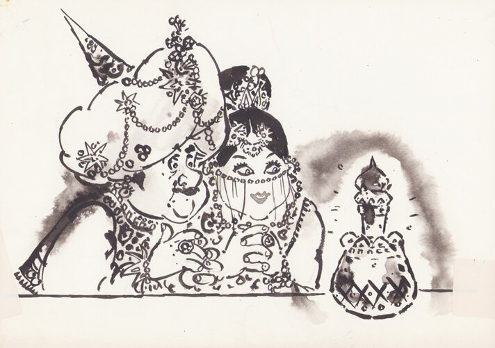 Jan Wesseling | 1975-1976 | Jippo De oranje fles - Illustration originale