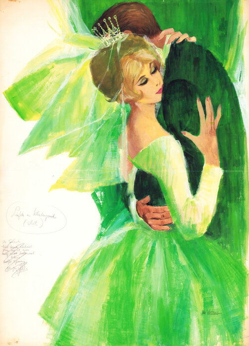 Jan Wesseling | 1963 | Rosita Liefde en klatergoud (slot) - Illustration originale
