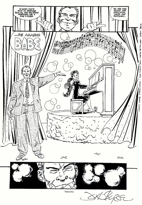 For sale - John Byrne BABE #1 p25, 1994 - Comic Strip