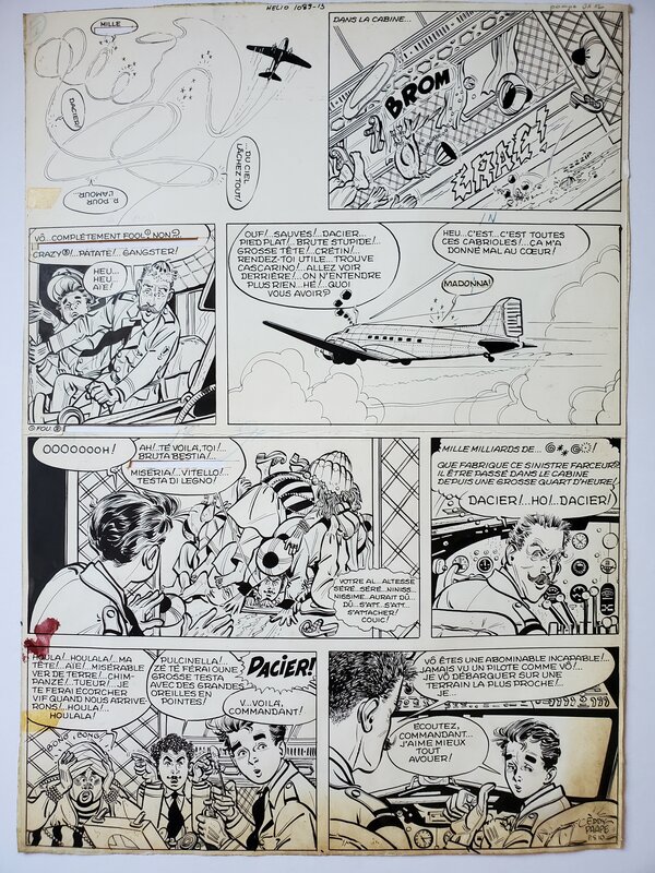 Eddy Paape, MARC DACIER T6 L'ABOMINABLE HOMME DES ANDES - Comic Strip