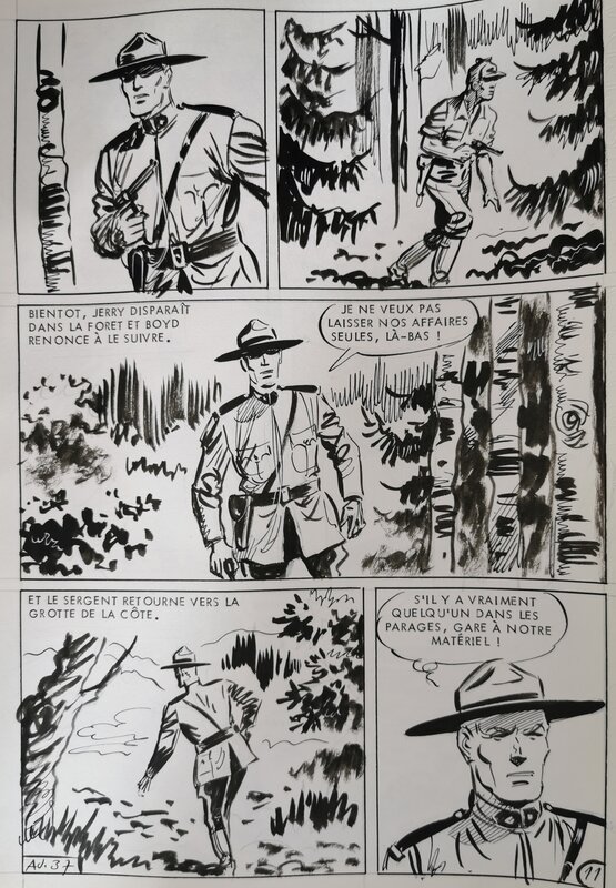 Maxime Roubinet, Sam Boyd - Al Jessling le hors-la-loi - planche 11 - Planche originale