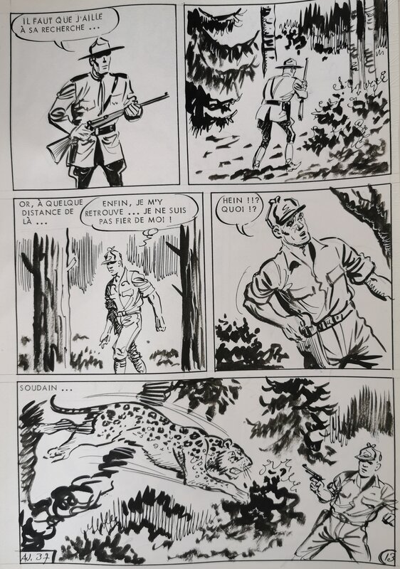 Maxime Roubinet, Sam Boyd - Al Jessling le hors-la-loi - planche 13 - Planche originale