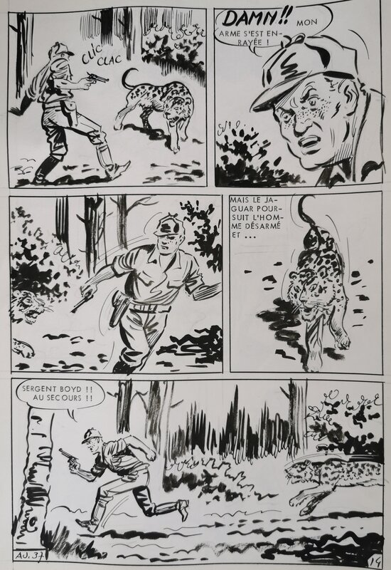 Maxime Roubinet, Sam Boyd - Al Jessling le hors-la-loi - planche 14 - Planche originale