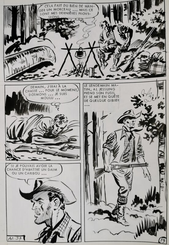 Maxime Roubinet, Sam Boyd - Al Jessling le hors-la-loi - planche 19 - Comic Strip