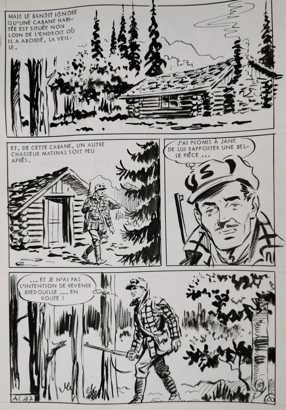 Maxime Roubinet, Sam Boyd - Al Jessling le hors-la-loi - planche 20 - Planche originale