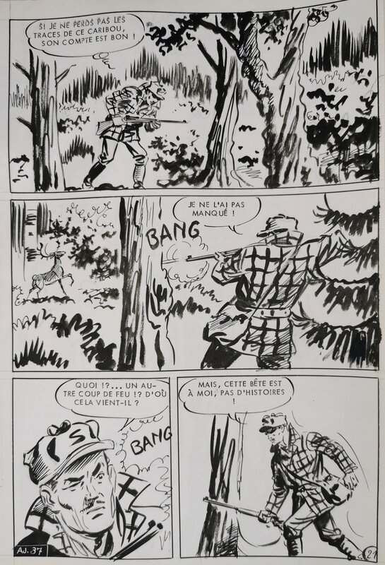 Maxime Roubinet, Sam Boyd - Al Jessling le hors-la-loi - planche 21 - Comic Strip