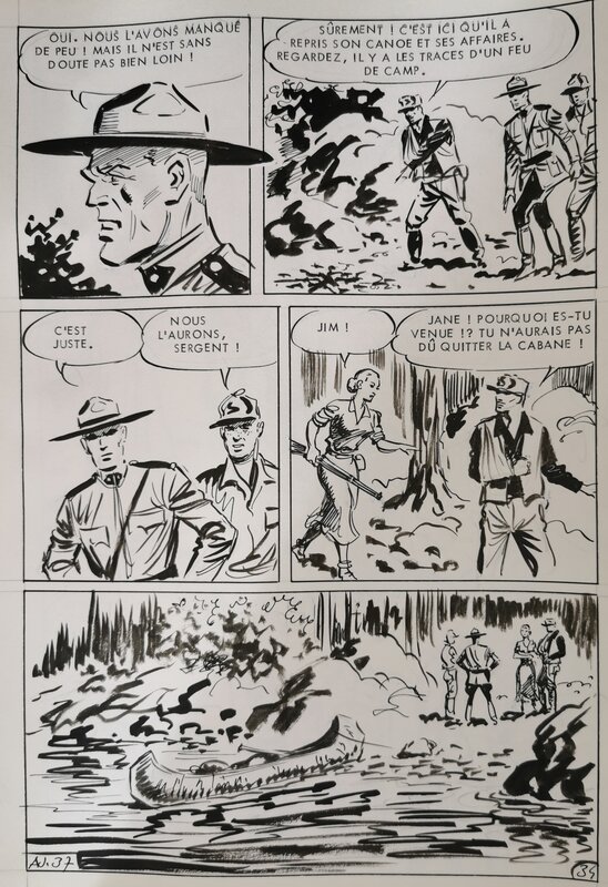 Maxime Roubinet, Sam Boyd - Al Jessling le hors-la-loi - planche 34 - Comic Strip