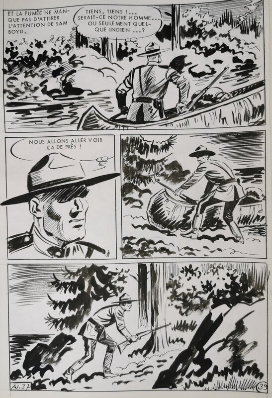 Maxime Roubinet, Sam Boyd - Al Jessling le hors-la-loi - planche 39 - Planche originale