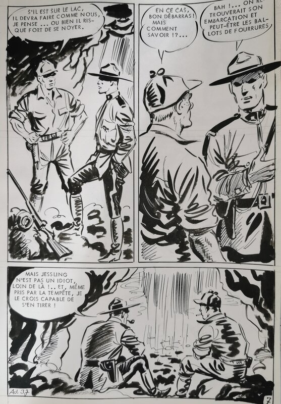 Maxime Roubinet, Sam Boyd - Al Jessling le hors-la-loi - planche 7 - Comic Strip