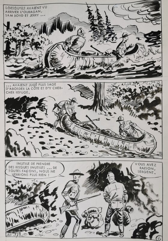 Maxime Roubinet, Sam Boyd - Al Jessling le hors-la-loi - planche 6 - Comic Strip