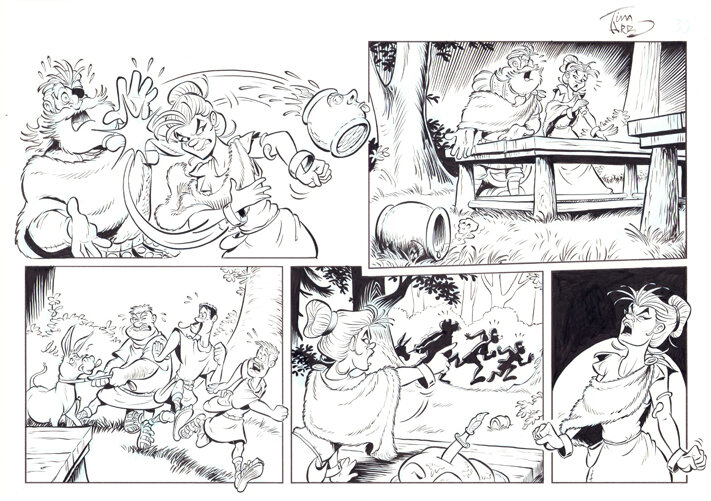 Tim Artz | 2023 | De Romeinen - Planche originale