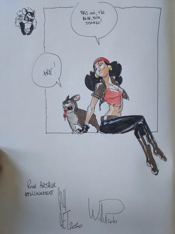 Cauuet, Wilfrid Lupano, L'Honneur des Tzarom T2 - Sketch
