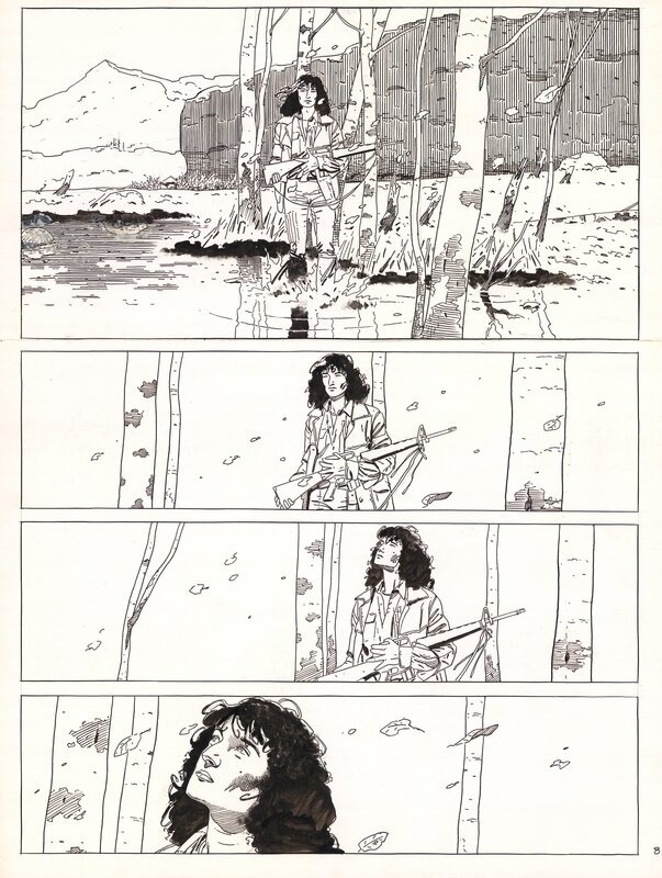 Armalite 16 par Michel Crespin - Planche originale