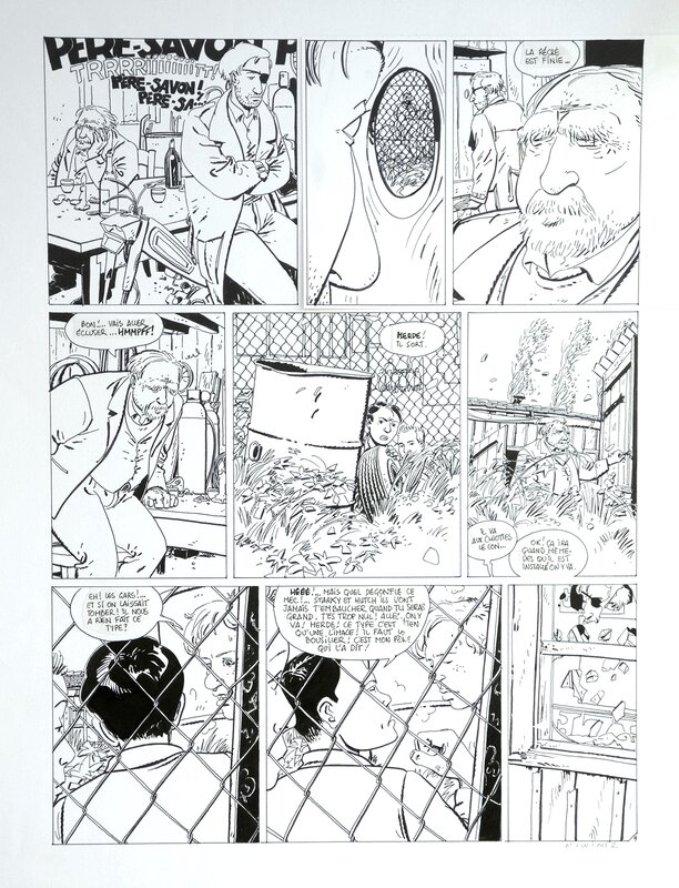 Hanomag par Nicolas Wintz - Planche originale