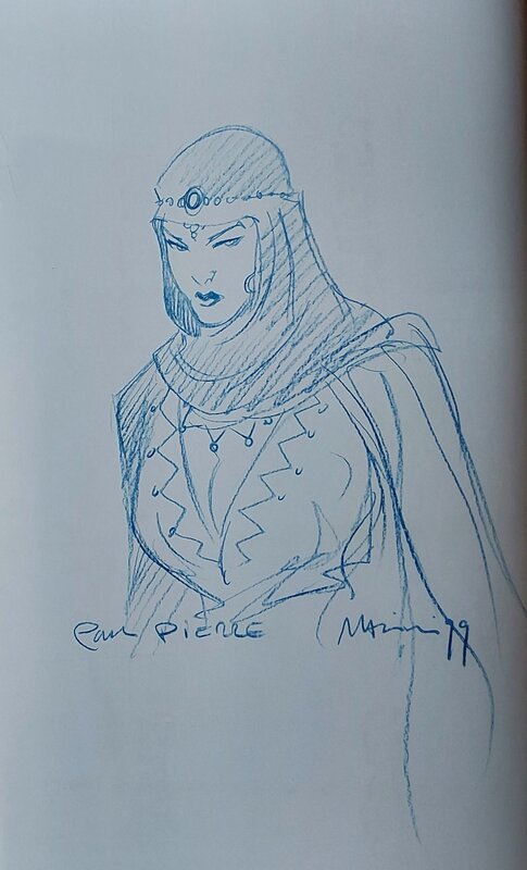 Enrico Marini, Gipsy : L’aile blanche - Sketch