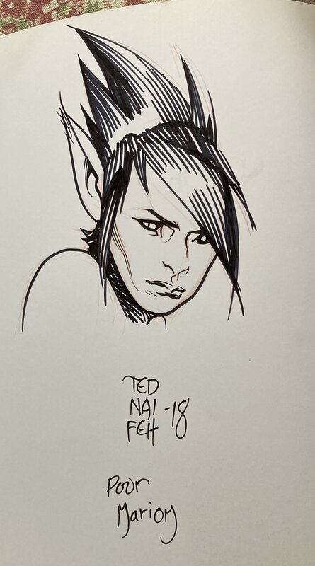 Courney Crumrin T2 by Ted Naifeh - Sketch