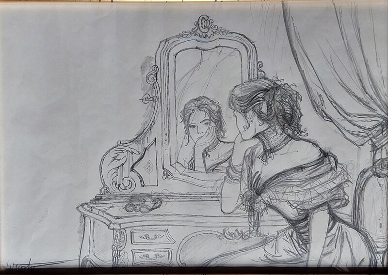 Sasmira by Laurent Vicomte - Original Illustration