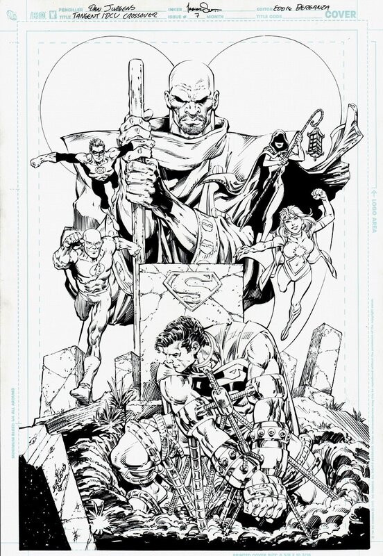 Dan Jurgens, Trevor Scott, Tangent: Superman's Reign #1 - Original Cover
