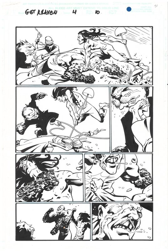 John McCrea, James Hodgkins, Spider-Man: Get Kraven #4 Page 10 Original Art - Comic Strip