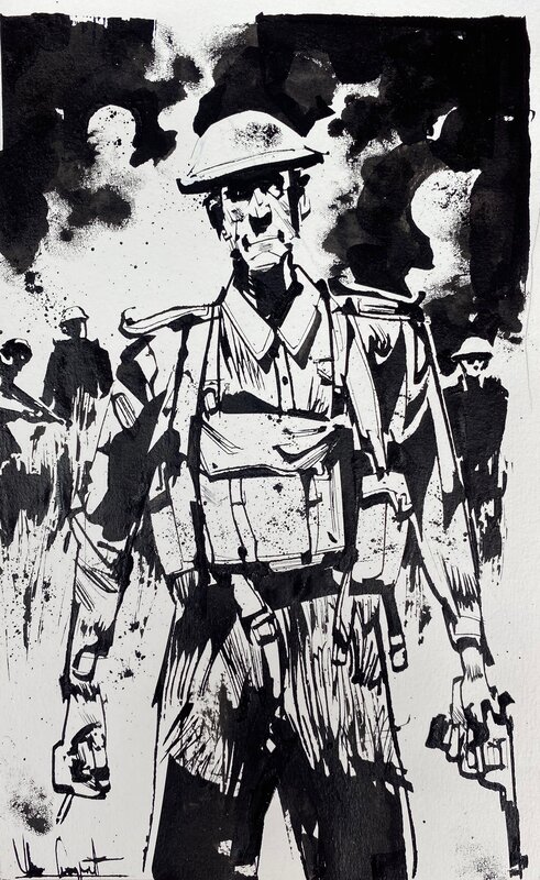 Ivan Stojkovic, Ivan Sitojkovic, illustration originale, 