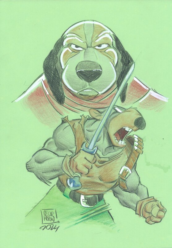 Solo & Legatus by Oscar Martin - Original Illustration