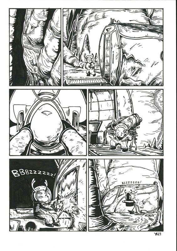 Moon Deer - p105 by Yoann Kavege - Comic Strip