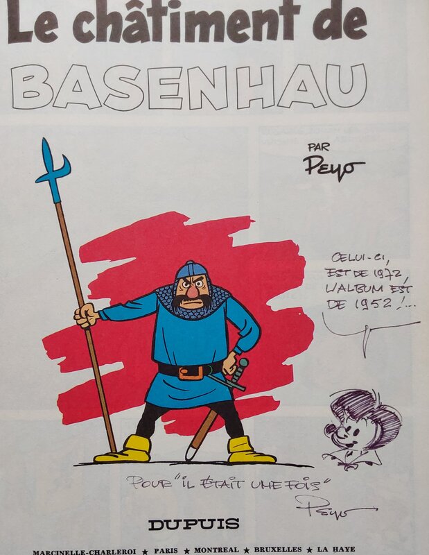Peyo, Johan et Pirlouit : Le châtiment de Basenhau - Sketch