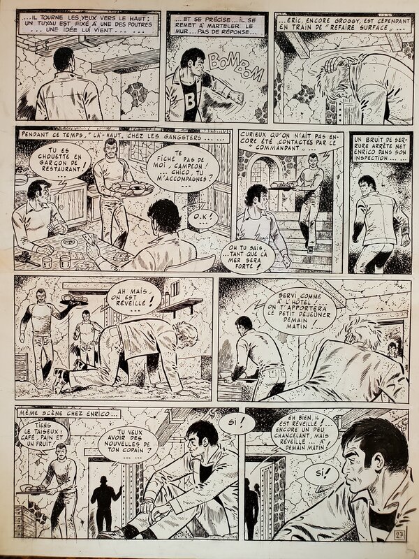 Raymond Reding, ERIC CASTEL  T11 LE PLAN DE L'ARGENTIN - Comic Strip