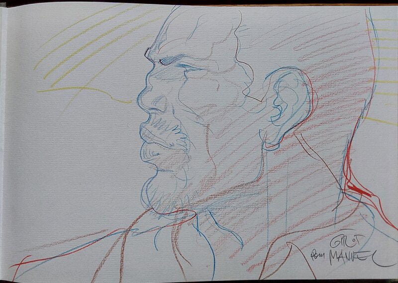 Blueberry : Dust. par Jean Giraud, Gir, Moebius - Dédicace