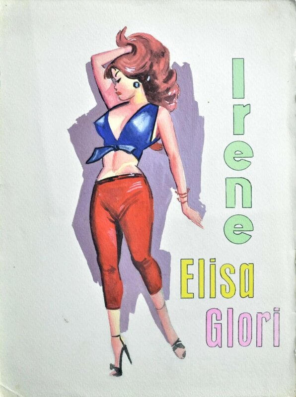 Irene - Elisa Glori by unknown (Kremos ?) - Original Illustration