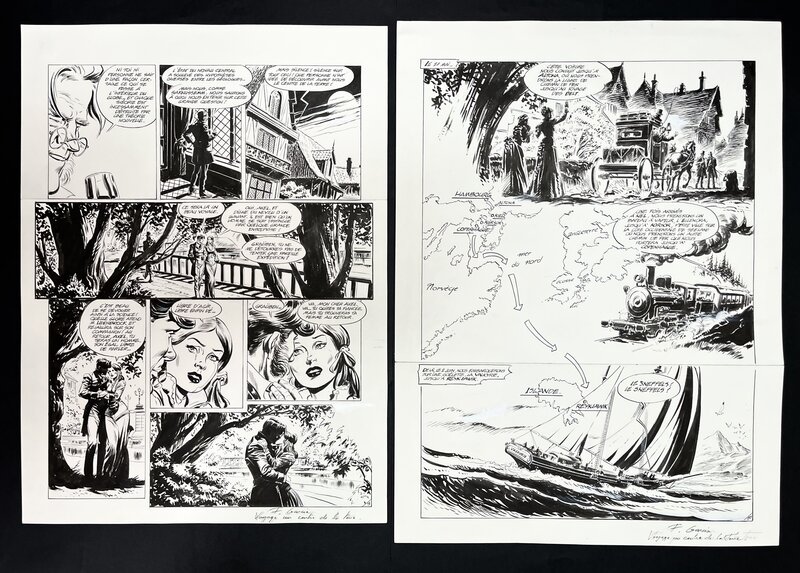 2010 - Garcia - Voyage Au Centre de la Terre - Comic Strip