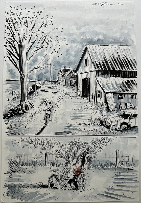 Jeff Lemire - Fishflies - Issue 1 p25 - Comic Strip