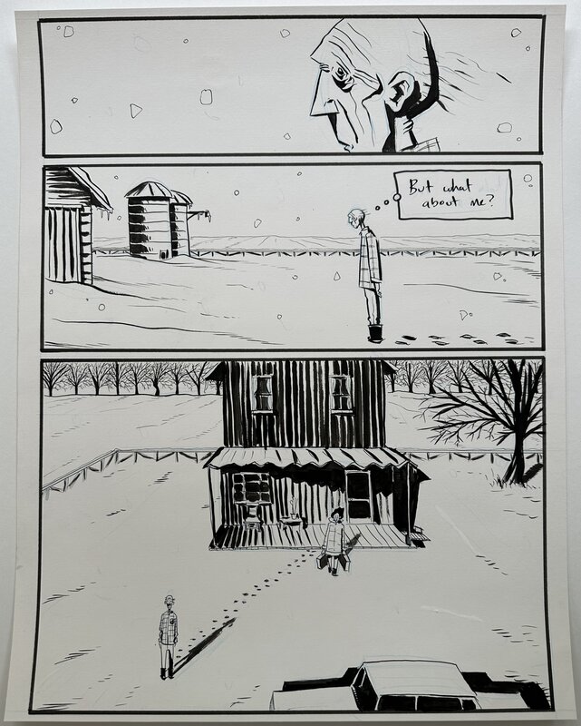 Jeff Lemire, Essex County Volume 2: Ghost Stories - p206 - Planche originale